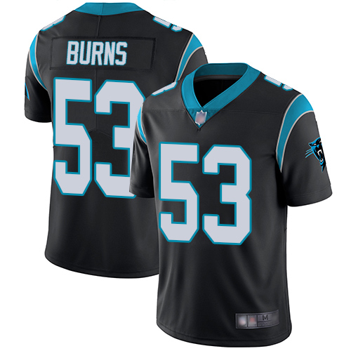 Carolina Panthers Limited Black Men Brian Burns Home Jersey NFL Football #53 Vapor Untouchable->carolina panthers->NFL Jersey